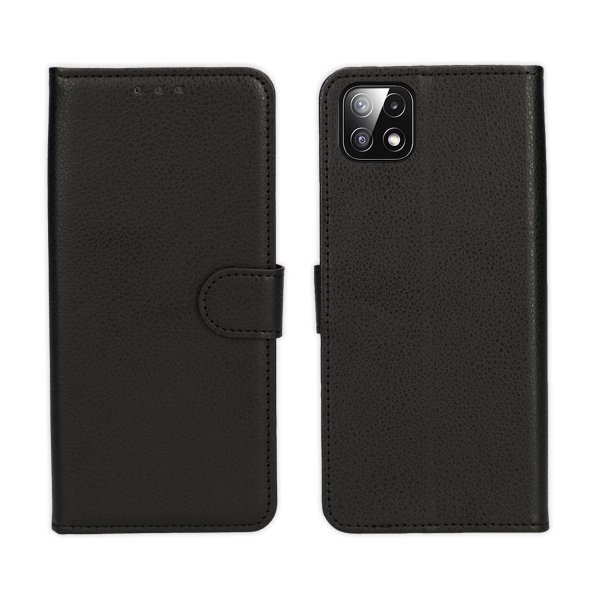 Samsung Galaxy A22 5G Etui med Stativ Sort