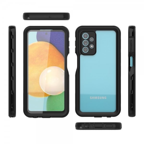 Samsung Galaxy A23 5G Cover Vandtæt IP68 Sort