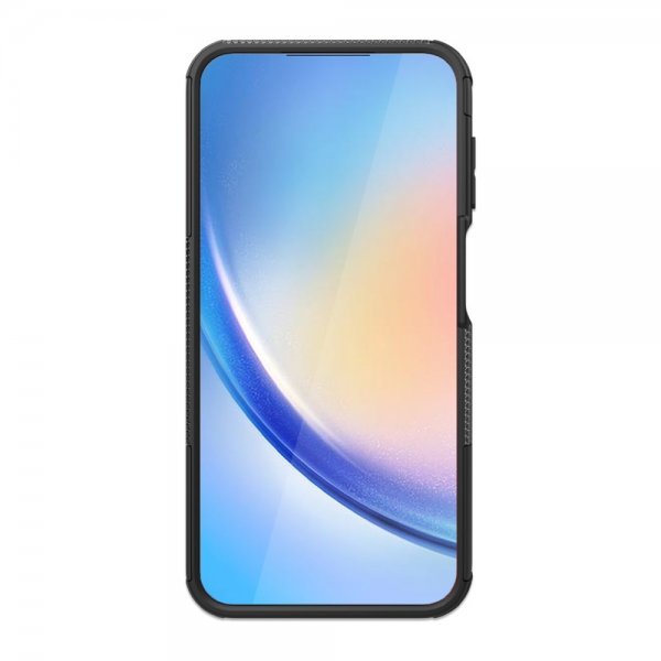 Samsung Galaxy A24 Cover Dækmønster Stativfunktion Sort