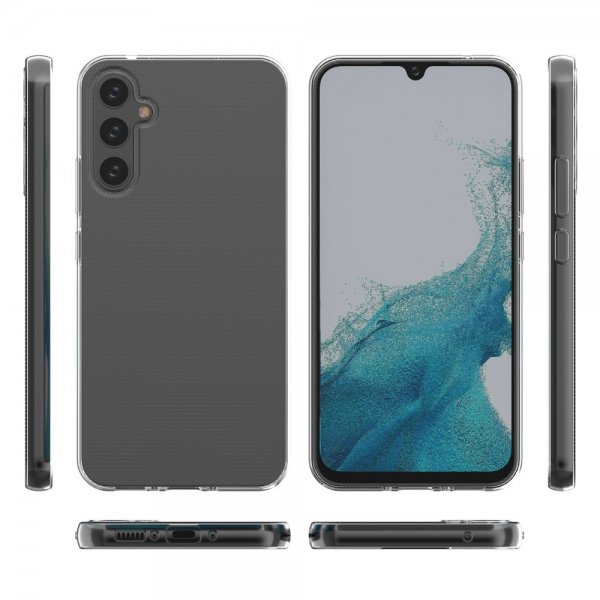 Samsung Galaxy A34 5G Cover Feather Series Transparent