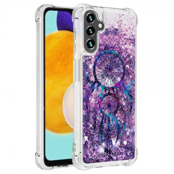 Samsung Galaxy A34 5G Cover Glitter Motiv Drømmefanger