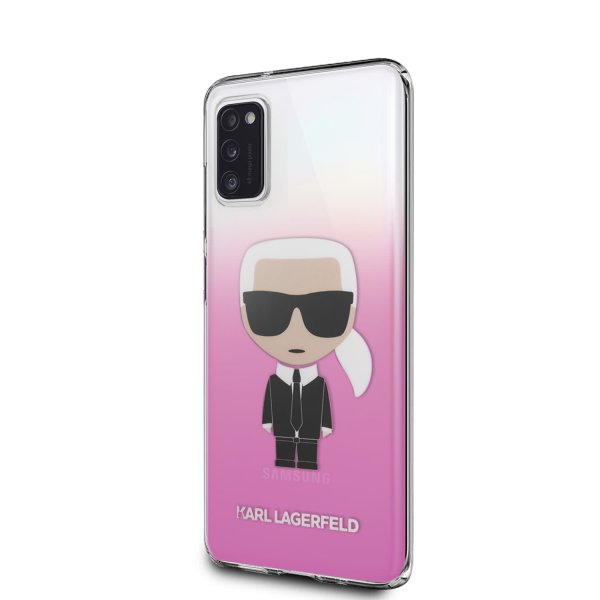 Samsung Galaxy A41 Cover Iconic Cover Gradient Lyserød