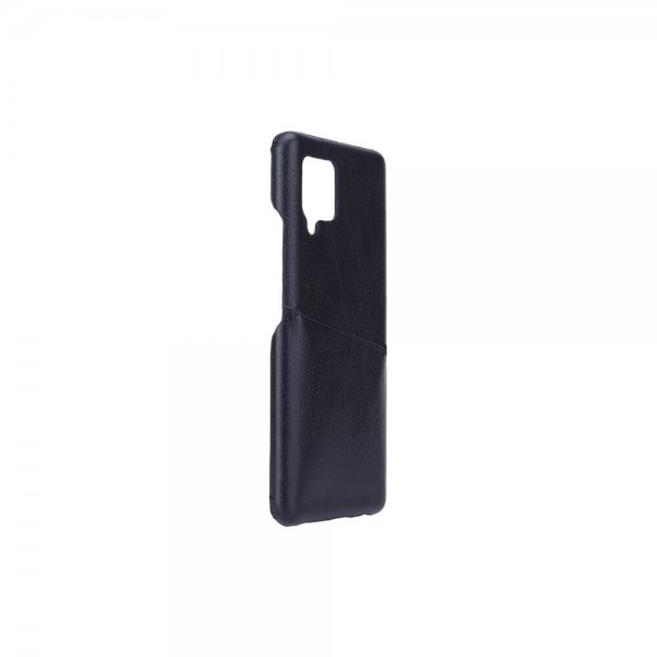 Samsung Galaxy A42 5G Cover med Kortholder Sort