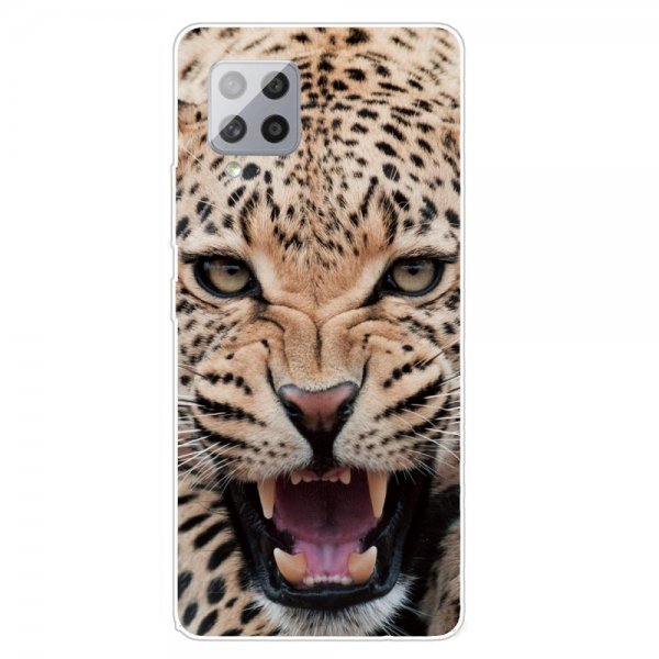 Samsung Galaxy A42 5G Cover Motiv Leopard