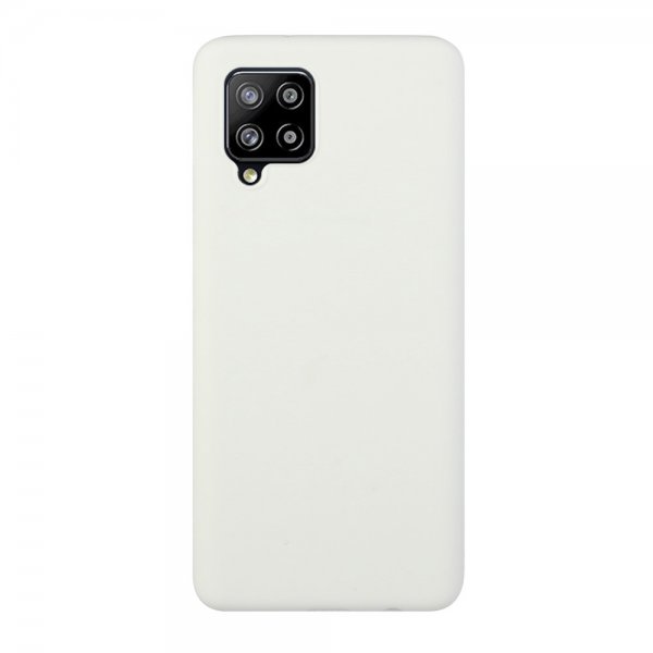 Samsung Galaxy A42 5G Cover TPU Hvid