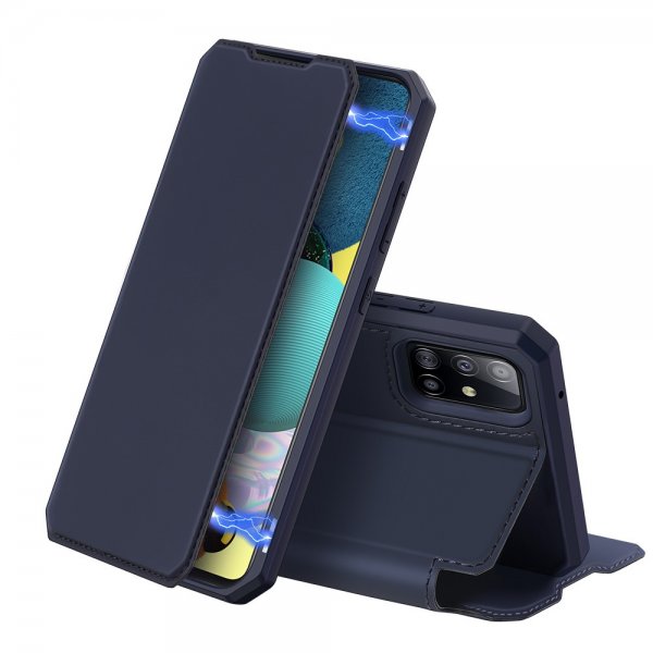 Samsung Galaxy A51 5G Etui Skin X Series Mørkeblå