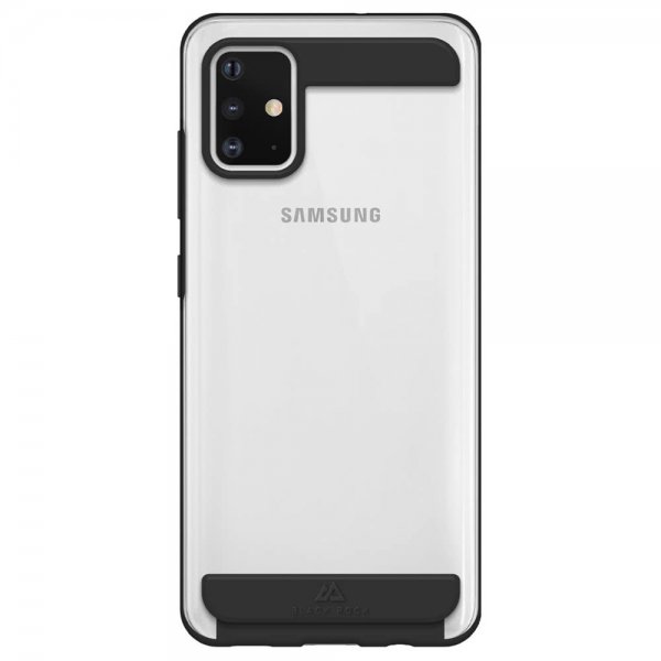 Samsung Galaxy A51 Cover Air Fit Sort Transparent