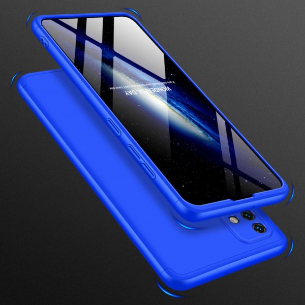 Samsung Galaxy A51 Cover Tredelt Blå