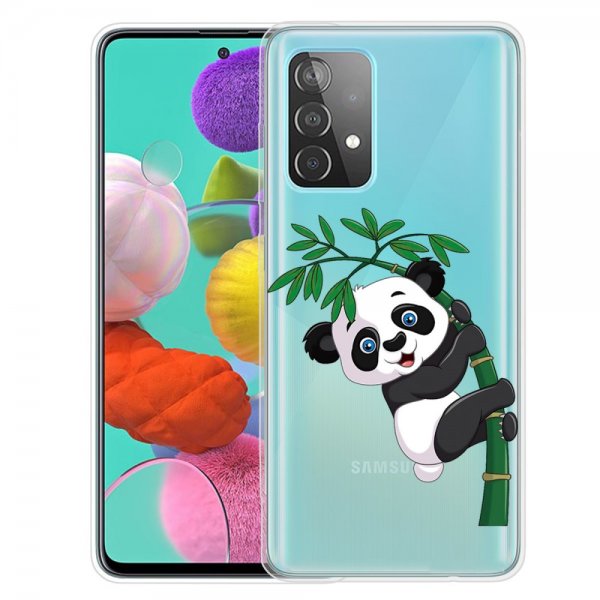 Samsung Galaxy A52/A52s 5G Cover Motiv Panda Og Bambuträd