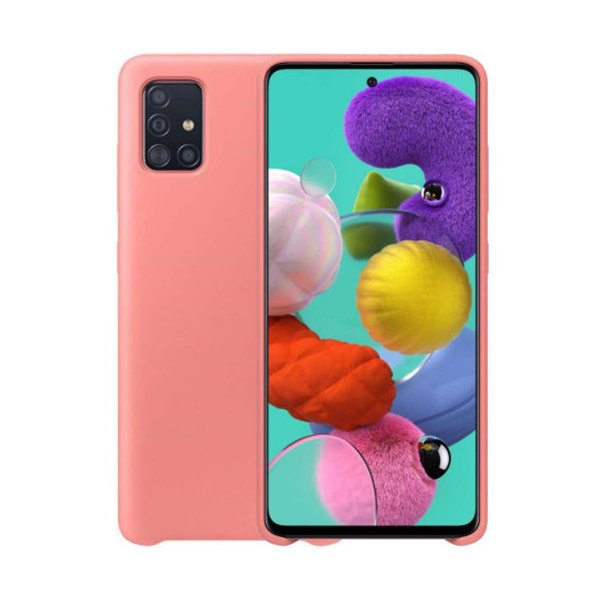 Samsung Galaxy A52/A52s 5G Cover Silikone Lyserød