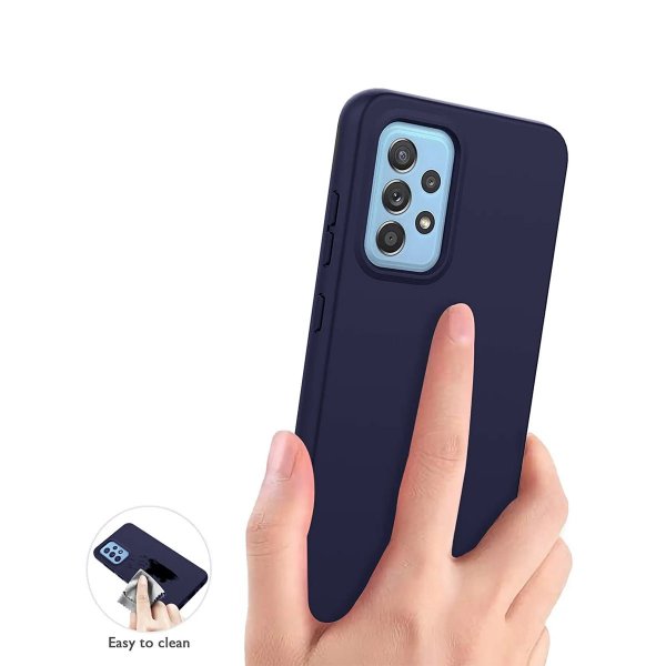 Samsung Galaxy A52/A52s 5G Cover Silikone Blå