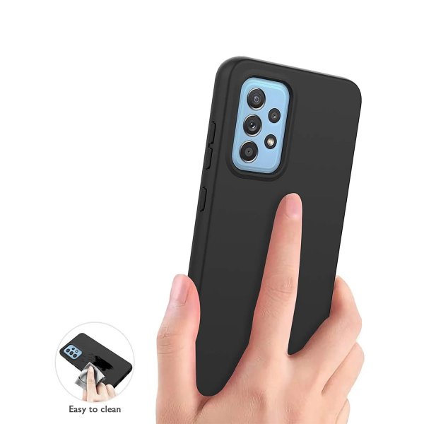 Samsung Galaxy A52/A52s 5G Cover Silikone Sort