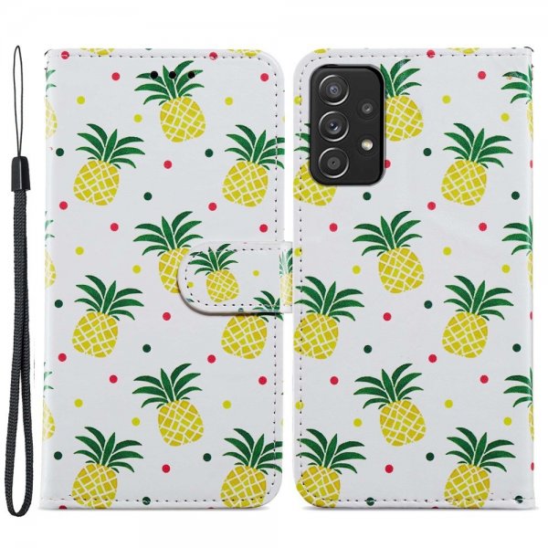 Samsung Galaxy A53 5G Fodral Motiv Ananas