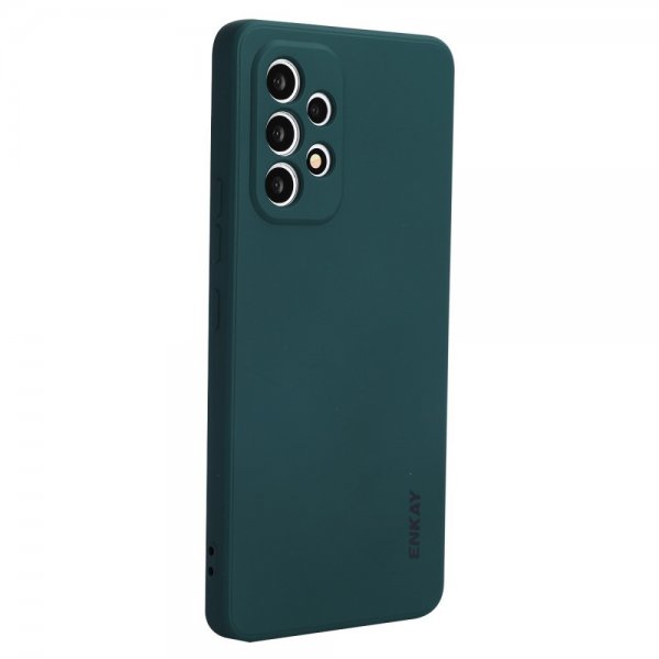 Samsung Galaxy A53 5G Cover Silikoni Mørkegrønn