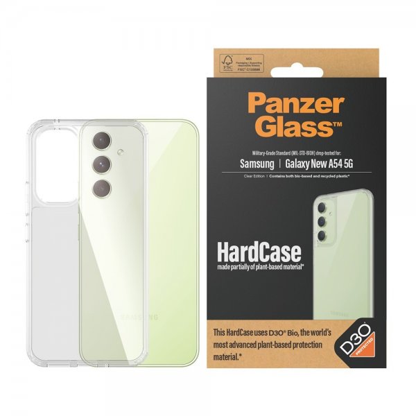 Samsung Galaxy A55 Cover HardCase D3O Transparent
