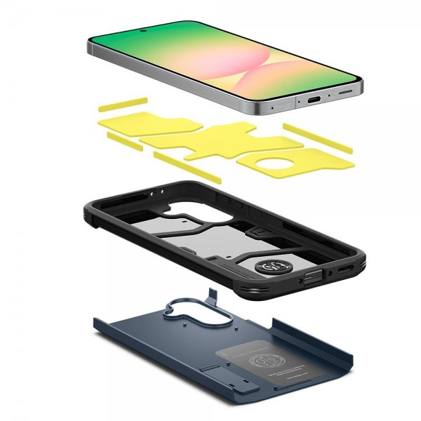Samsung Galaxy A56 Cover Tough Armor Metal Slate