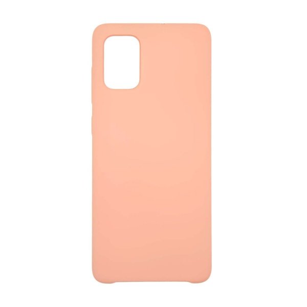 Samsung Galaxy A71 Cover Silikone Lyserød