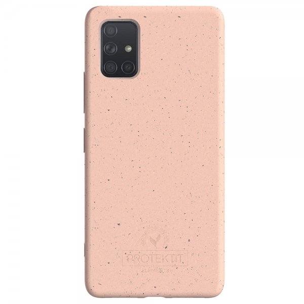 Samsung Galaxy A71 Cover Bio Cover Salmon Pink