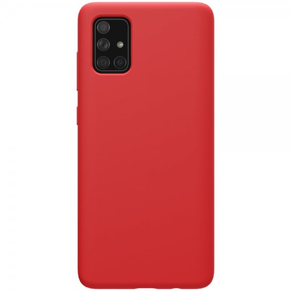 Samsung Galaxy A71 Cover FlexCase Rød
