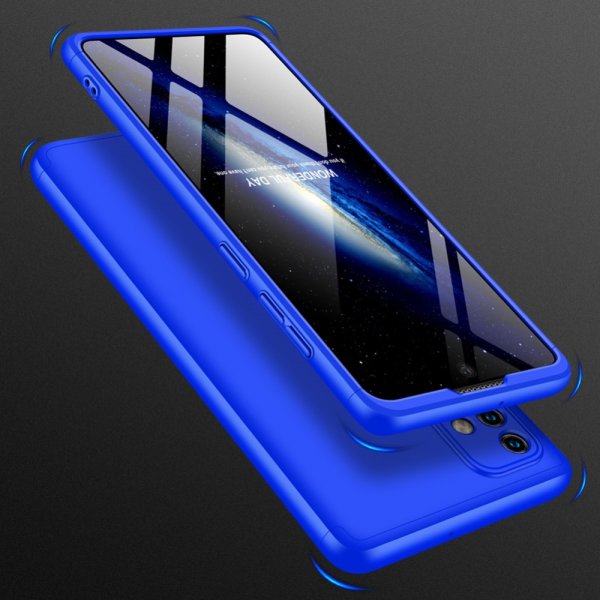 Samsung Galaxy A71 Cover Tredelt Blå