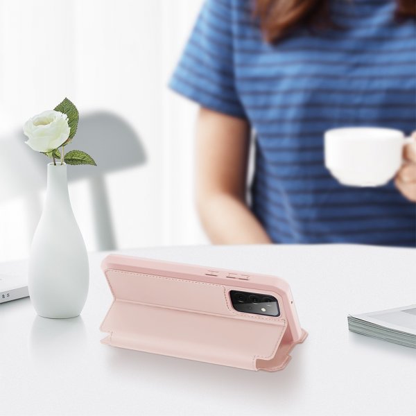 Samsung Galaxy A72 Etui Skin X Series Lyserød