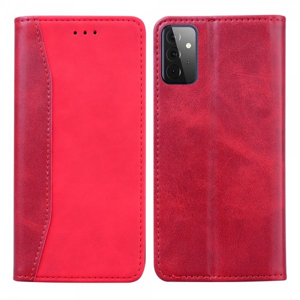 Samsung Galaxy A72 Etui Spleis Rød