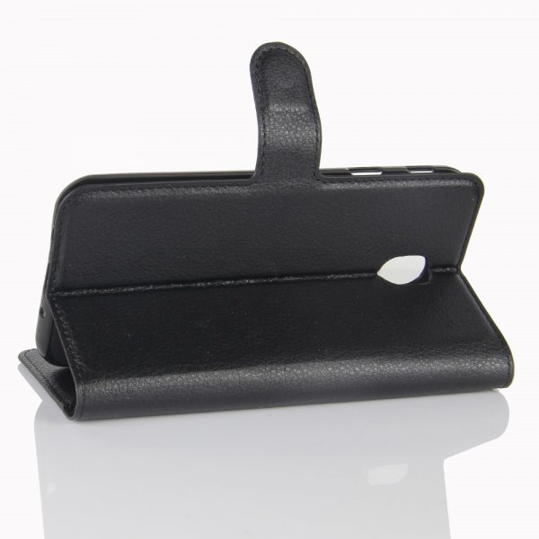 Samsung Galaxy J5 2017 Etui Litchi Sort