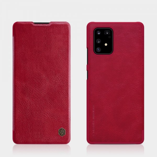 Samsung Galaxy S10 Lite Etui Qin Series Rød