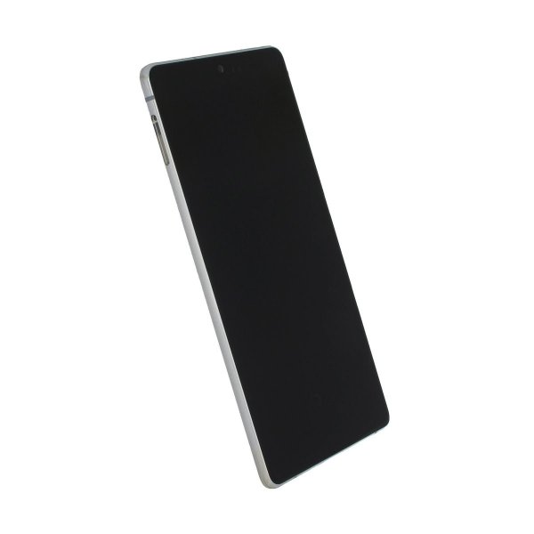 Samsung Galaxy S10 Lite (SM-G770F) Skærm med LCD Display Original - Hvid