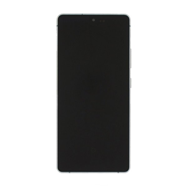Samsung Galaxy S10 Lite (SM-G770F) Skærm med LCD Display Original - Hvid