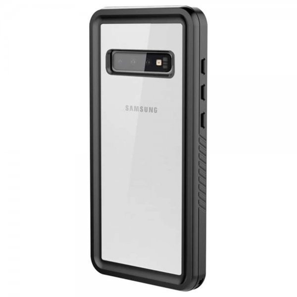 Samsung Galaxy S10 Cover 360° Hero Case Sort Transparent