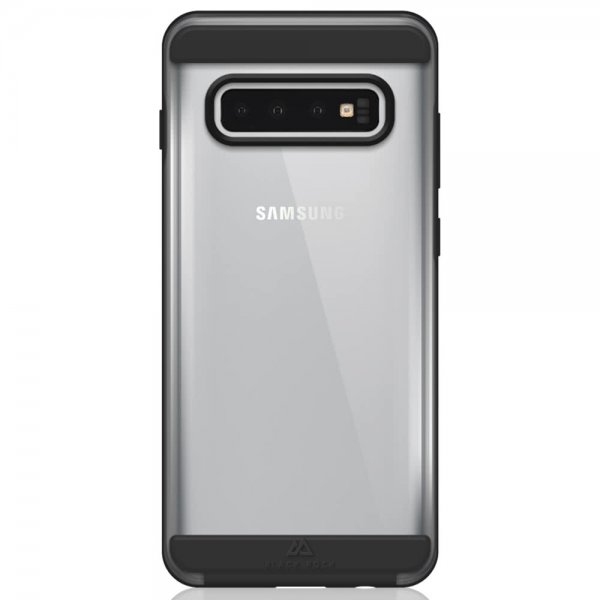 Samsung Galaxy S10 Cover Air Fit Sort Transparent