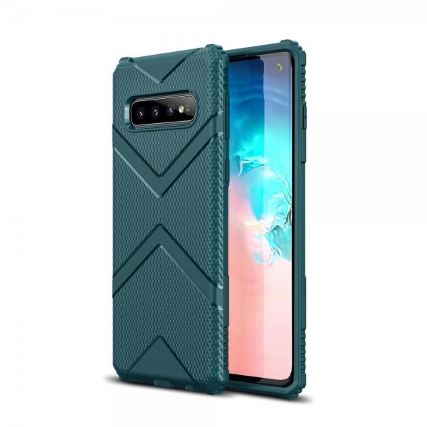 Samsung Galaxy S10 Cover Shield Series Grøn