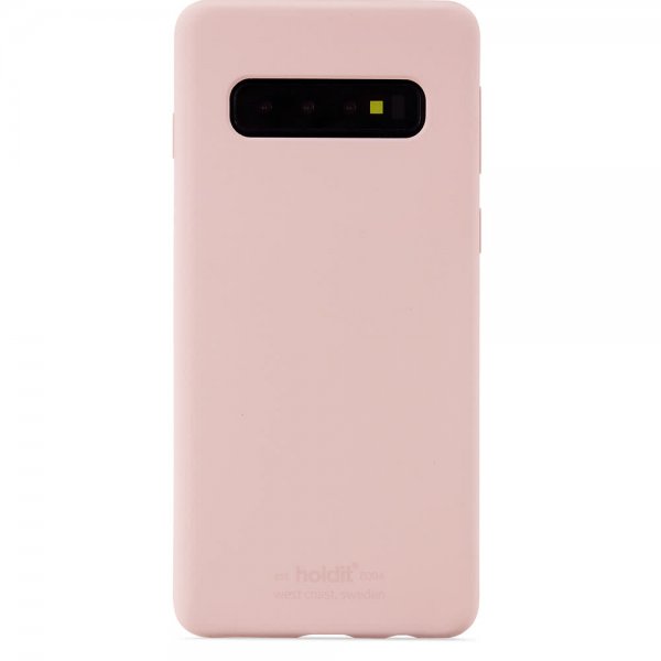 Samsung Galaxy S10 Cover Silikonee Blush Pink