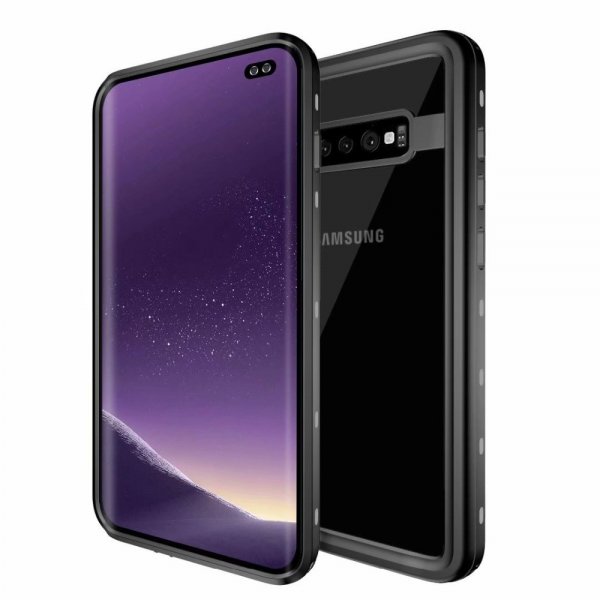 Samsung Galaxy S10 Cover Vandtæt IP68 Sort