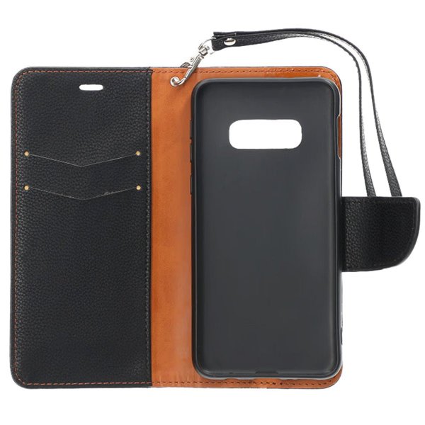 Samsung Galaxy S10E Etui Kortholder til 2 kort Sort