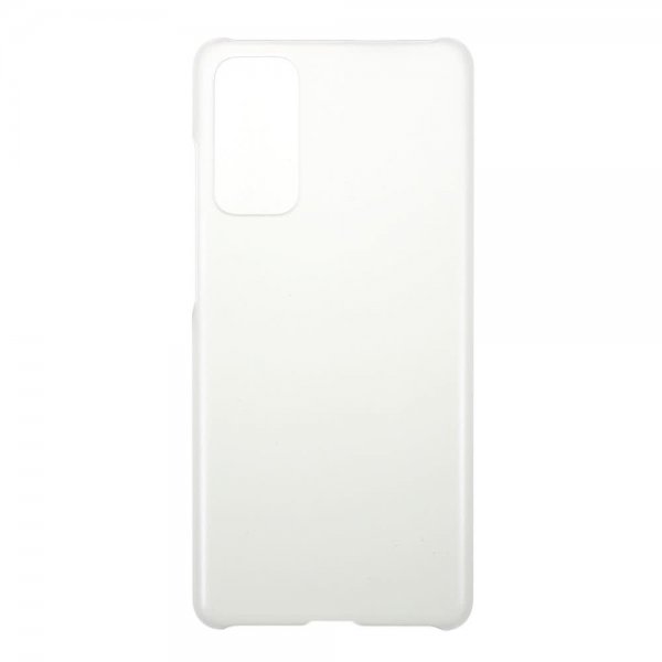 Samsung Galaxy S20 FE Cover Mat Hård plastik Transparent Frostet