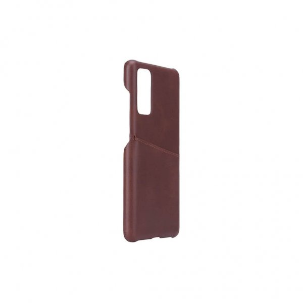 Samsung Galaxy S20 FE Cover med Kortholder Brun