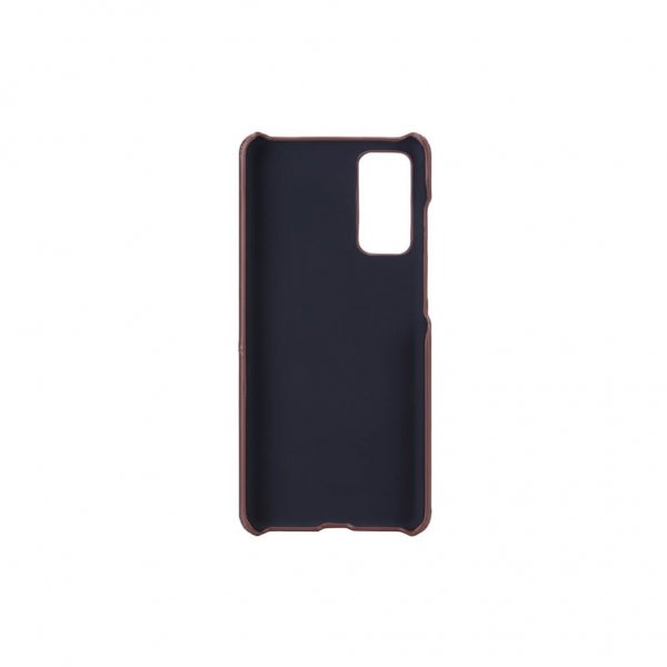 Samsung Galaxy S20 FE Cover med Kortholder Brun