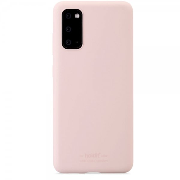 Samsung Galaxy S20 Cover Silikonee Blush Pink