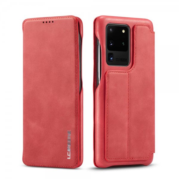 Samsung Galaxy S20 Ultra Etui Retro Rød