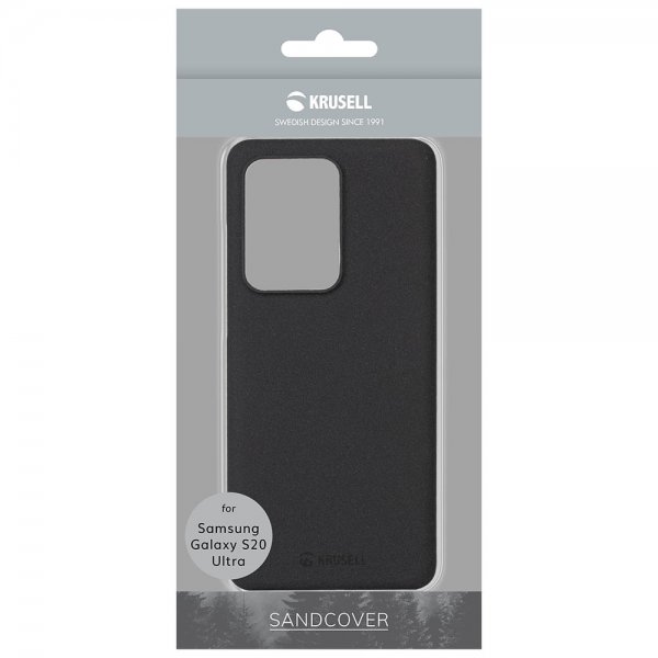 Samsung Galaxy S20 Ultra Cover Sandby Cover Sort