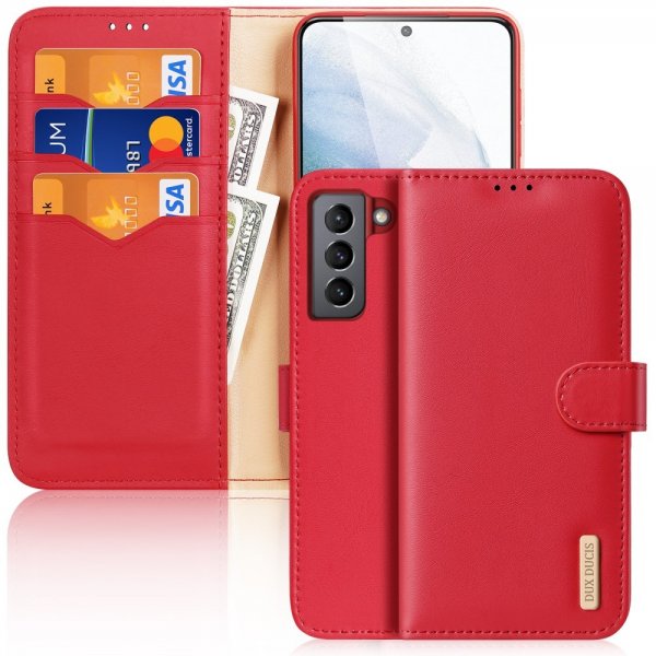 Samsung Galaxy S21 FE Etui Hivo Series Rød