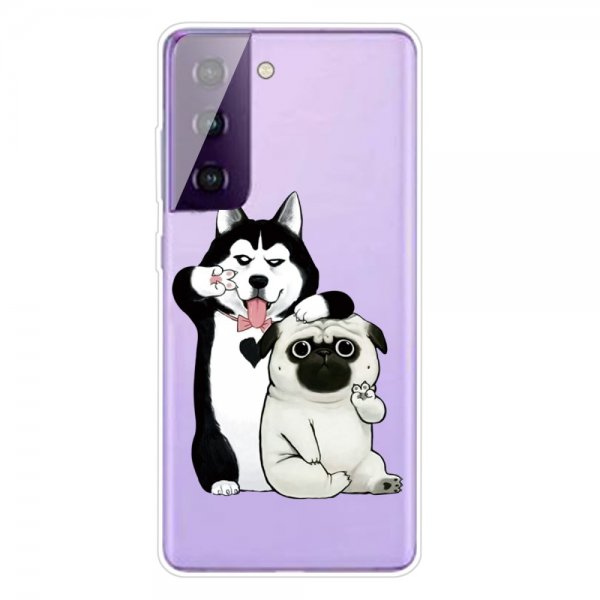 Samsung Galaxy S21 FE Cover Motiv Hunde