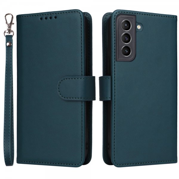 Samsung Galaxy S21 Etui Aftageligt Cover 005 Blå
