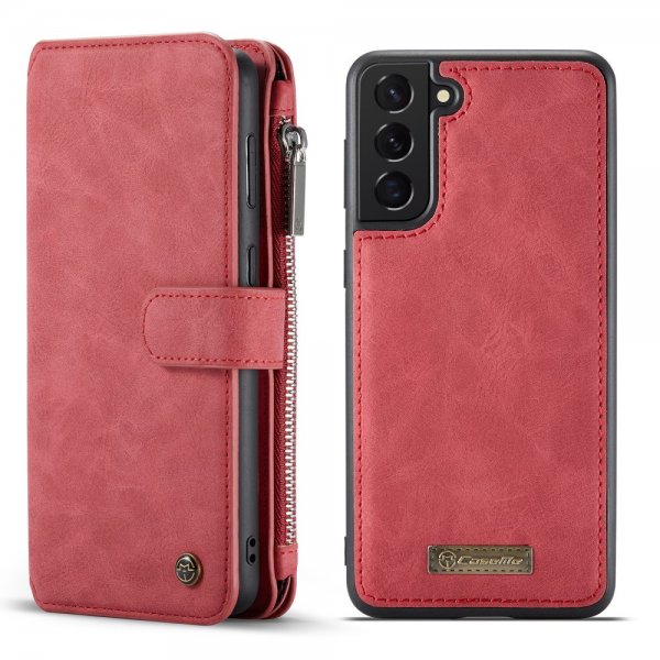 Samsung Galaxy S21 Plus Etui 007 Series Aftageligt Cover Rød