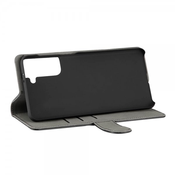 Samsung Galaxy S21 Plus Etui med Kortholder Sort