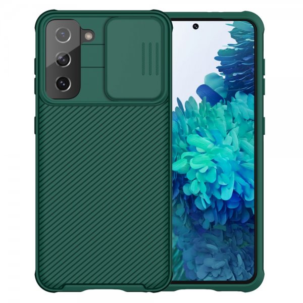 Samsung Galaxy S21 Cover CamShield Grøn