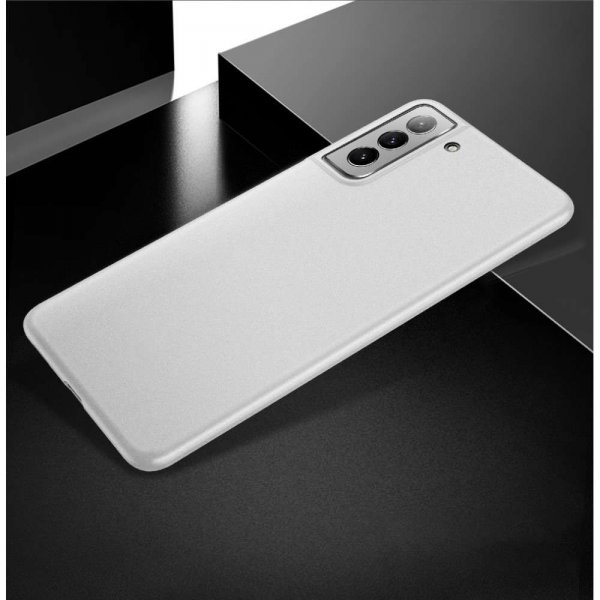 Samsung Galaxy S21 Cover Ultra Thin Frosted Hvid