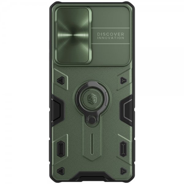 Samsung Galaxy S21 Ultra Cover CamShield Armor Grøn